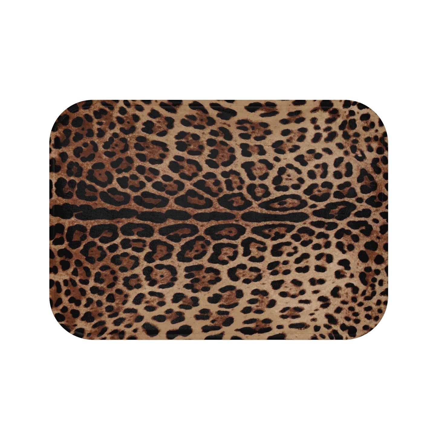 Leopard Print Bathroom Kitchen Mat