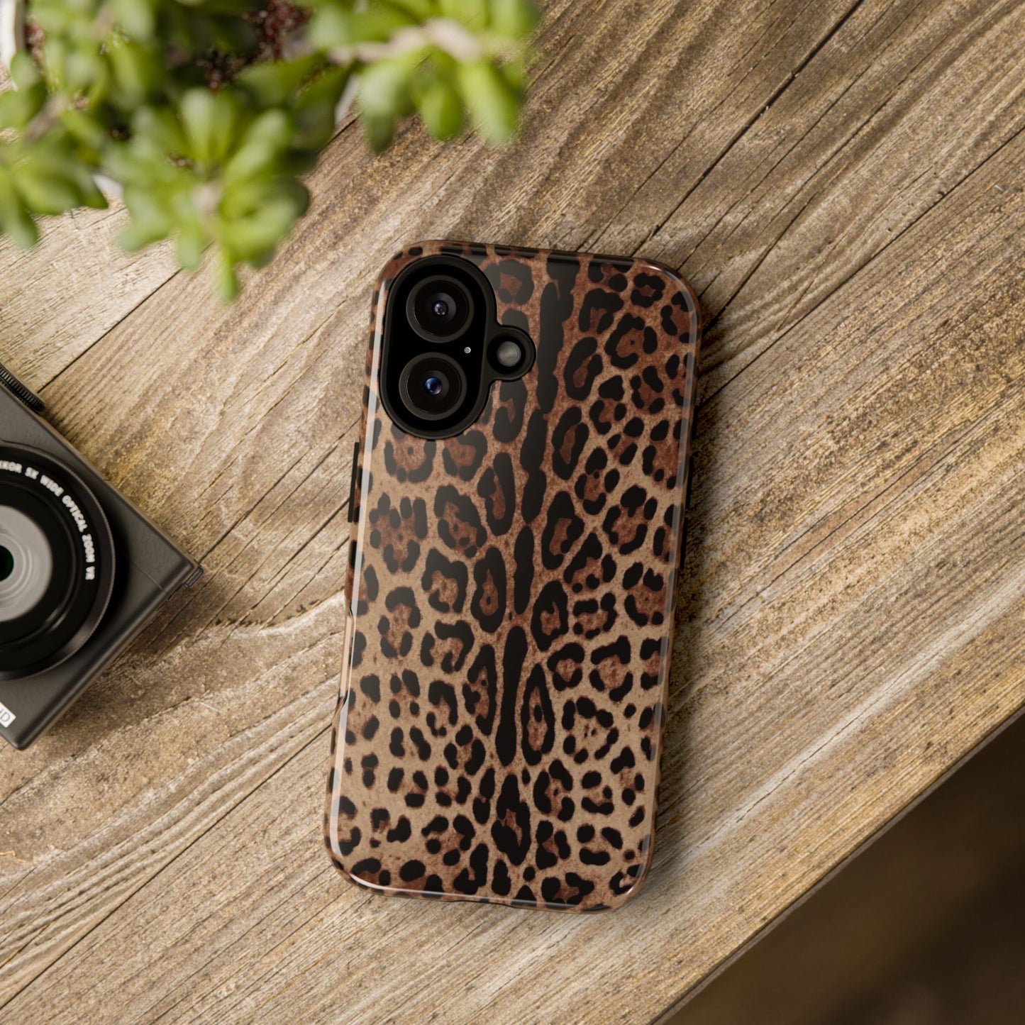 Leopard Print Cheetah Tough iPhone Cases