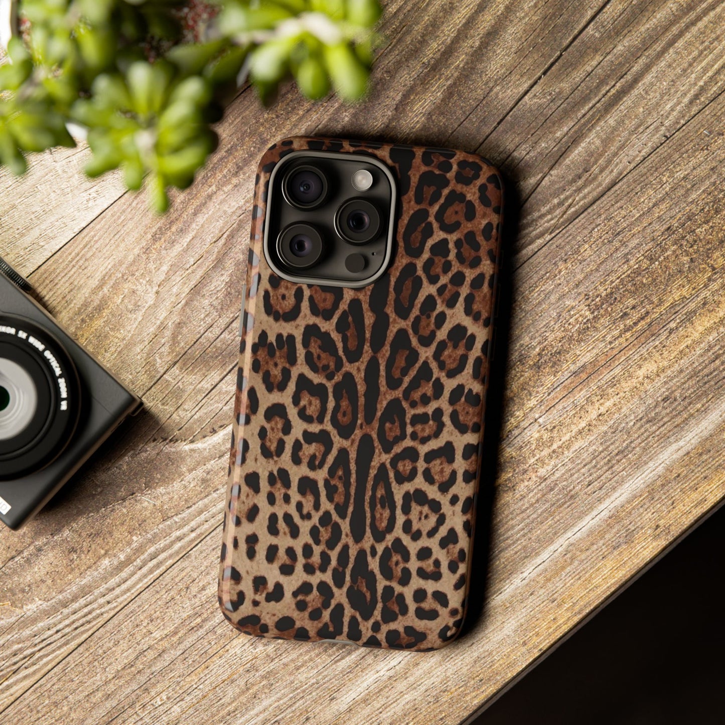 Leopard Print Cheetah Tough iPhone Cases