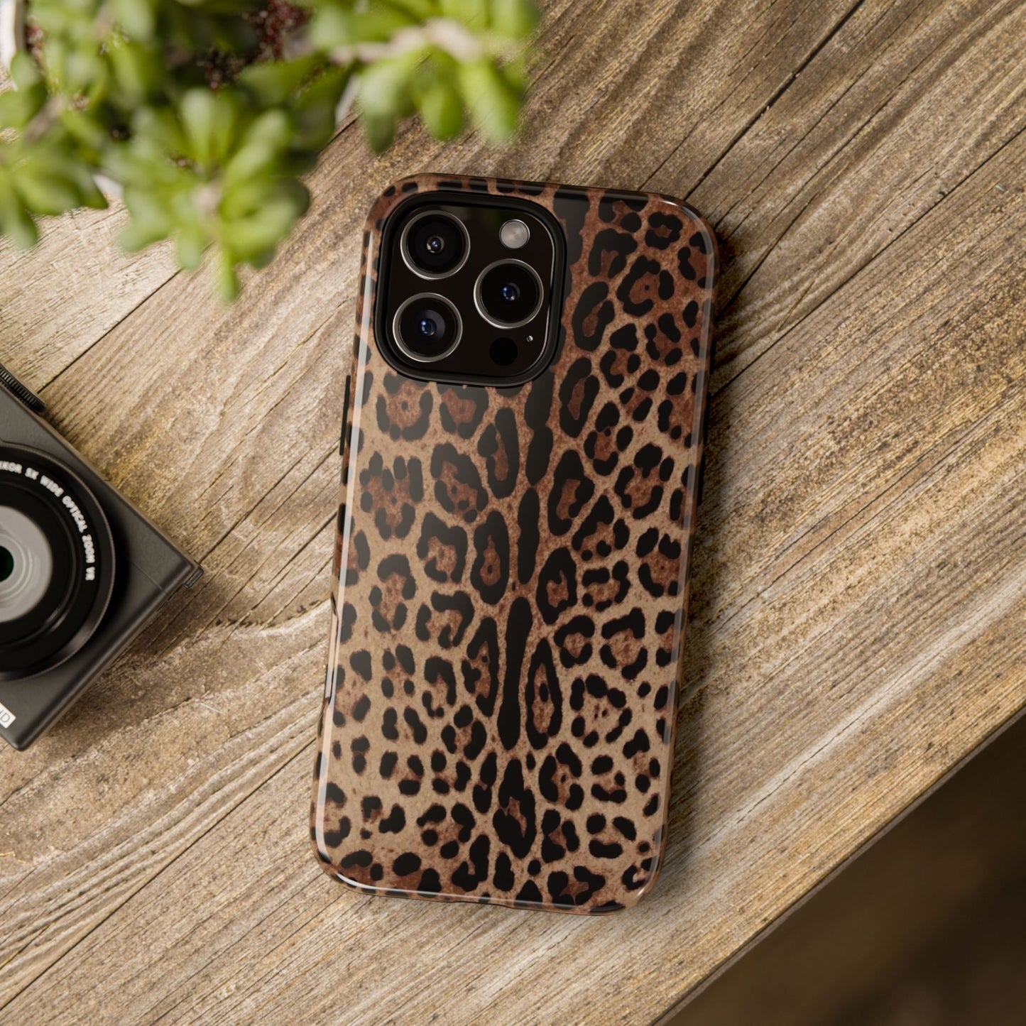 Leopard Print Cheetah Tough iPhone Cases