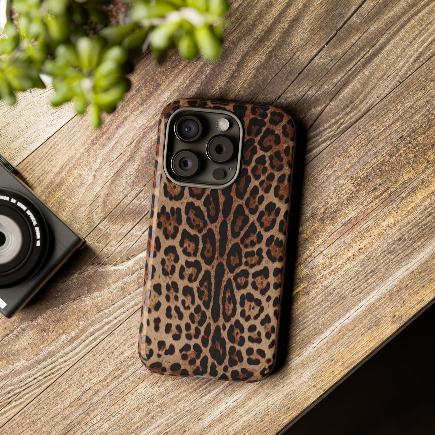 Leopard Print Cheetah Tough iPhone Cases