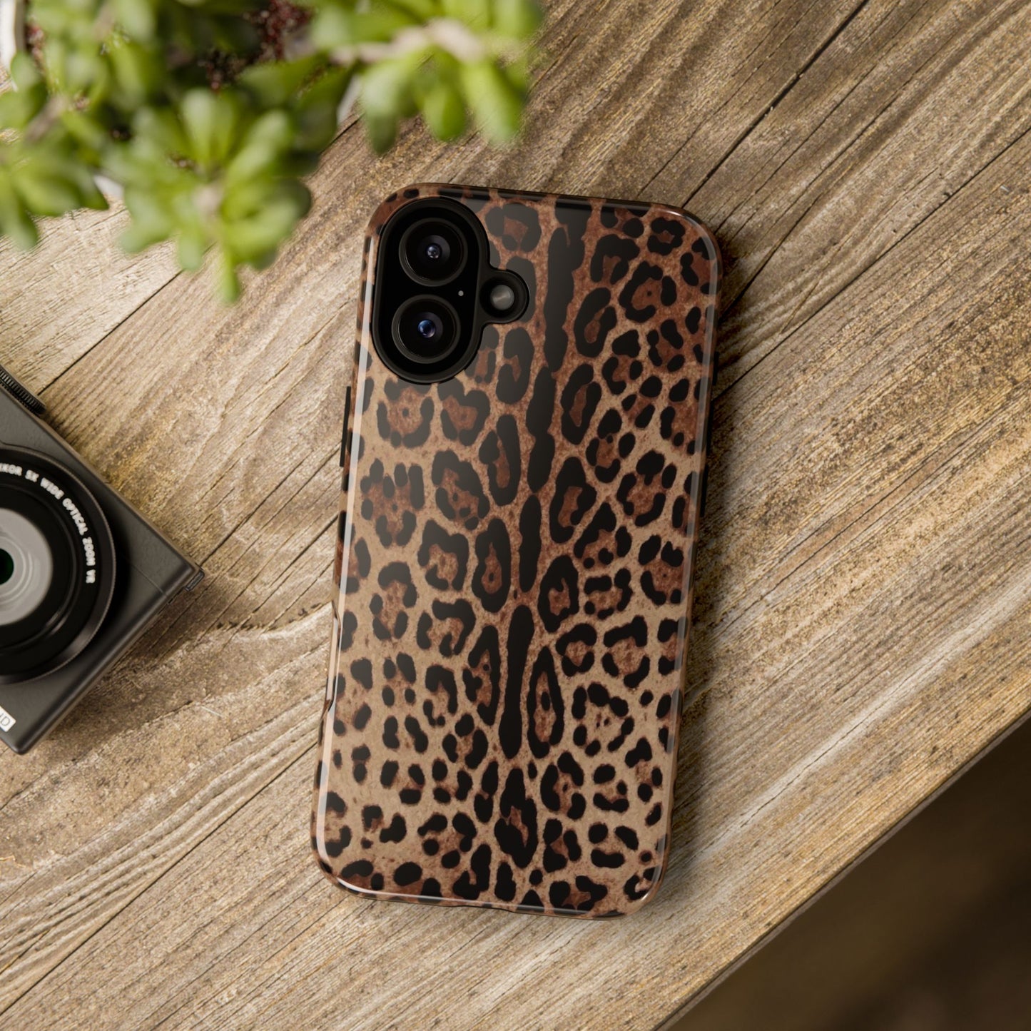 Leopard Print Cheetah Tough iPhone Cases