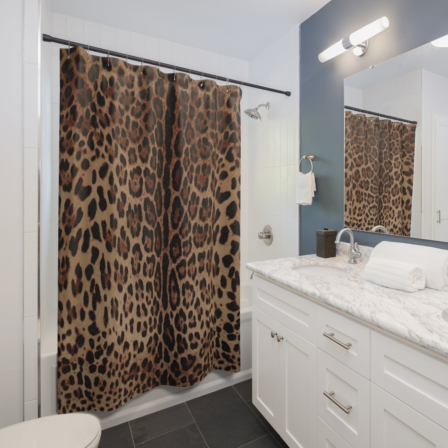 Leopard Print Shower Curtains