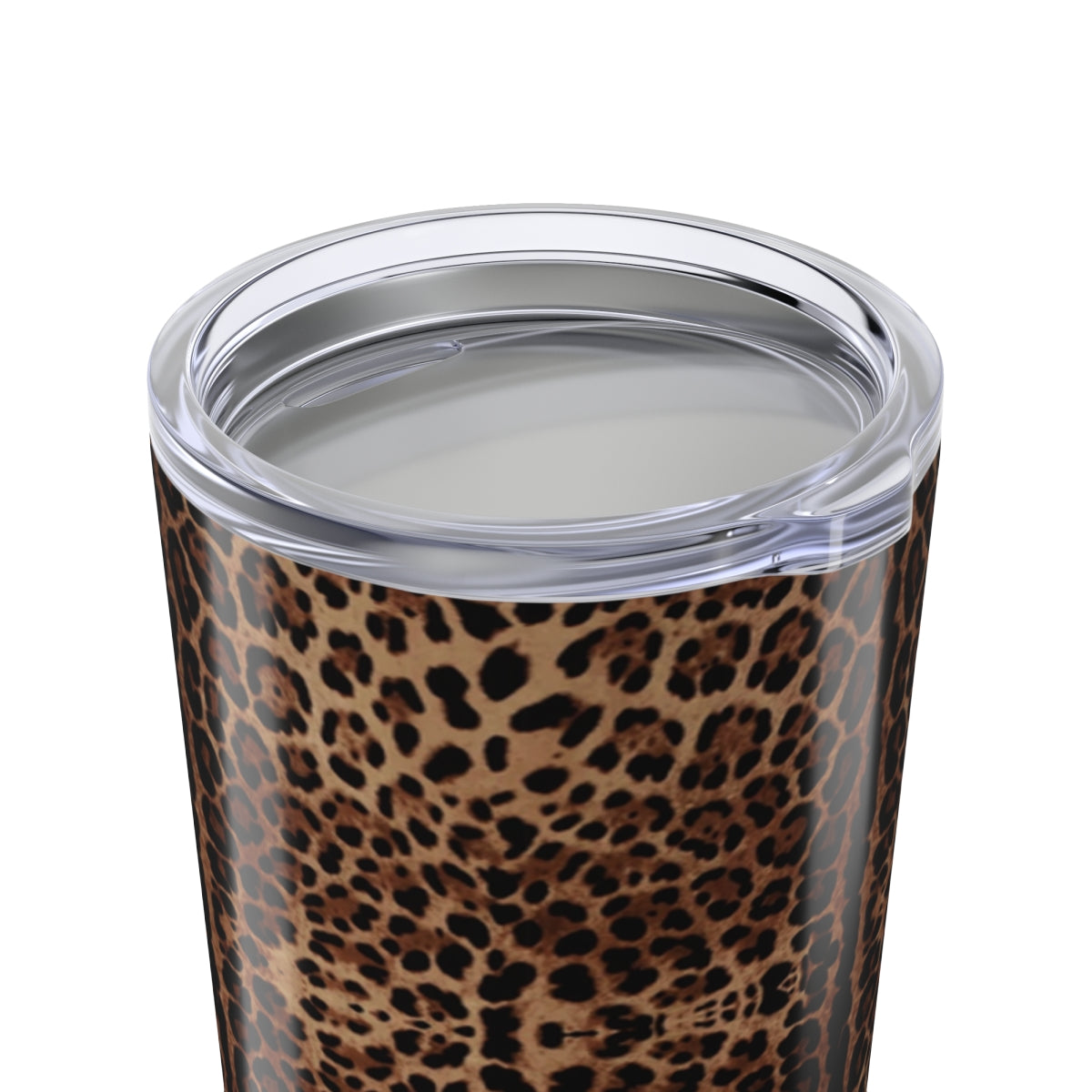 Leopard Print Tumbler 20oz, Animal Print Drinkware, Leopard Pattern Cup, Spotted Coffee Mug, Safari Themed Travel Tumbler