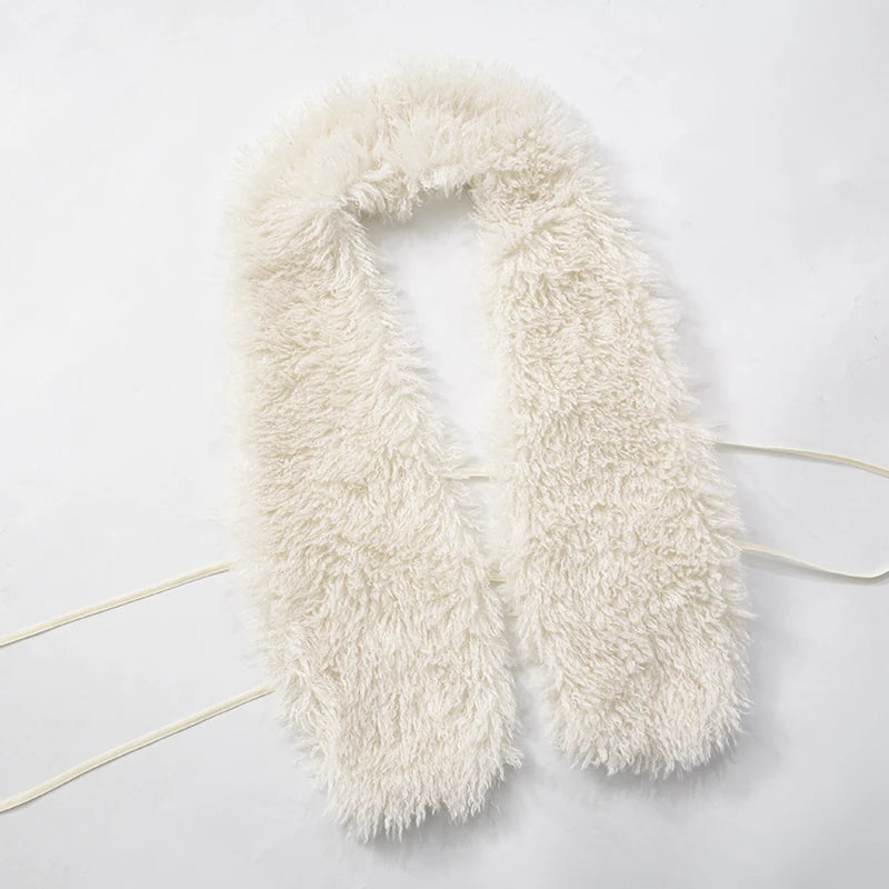 Peanut Butter Furry Halter Tank Top