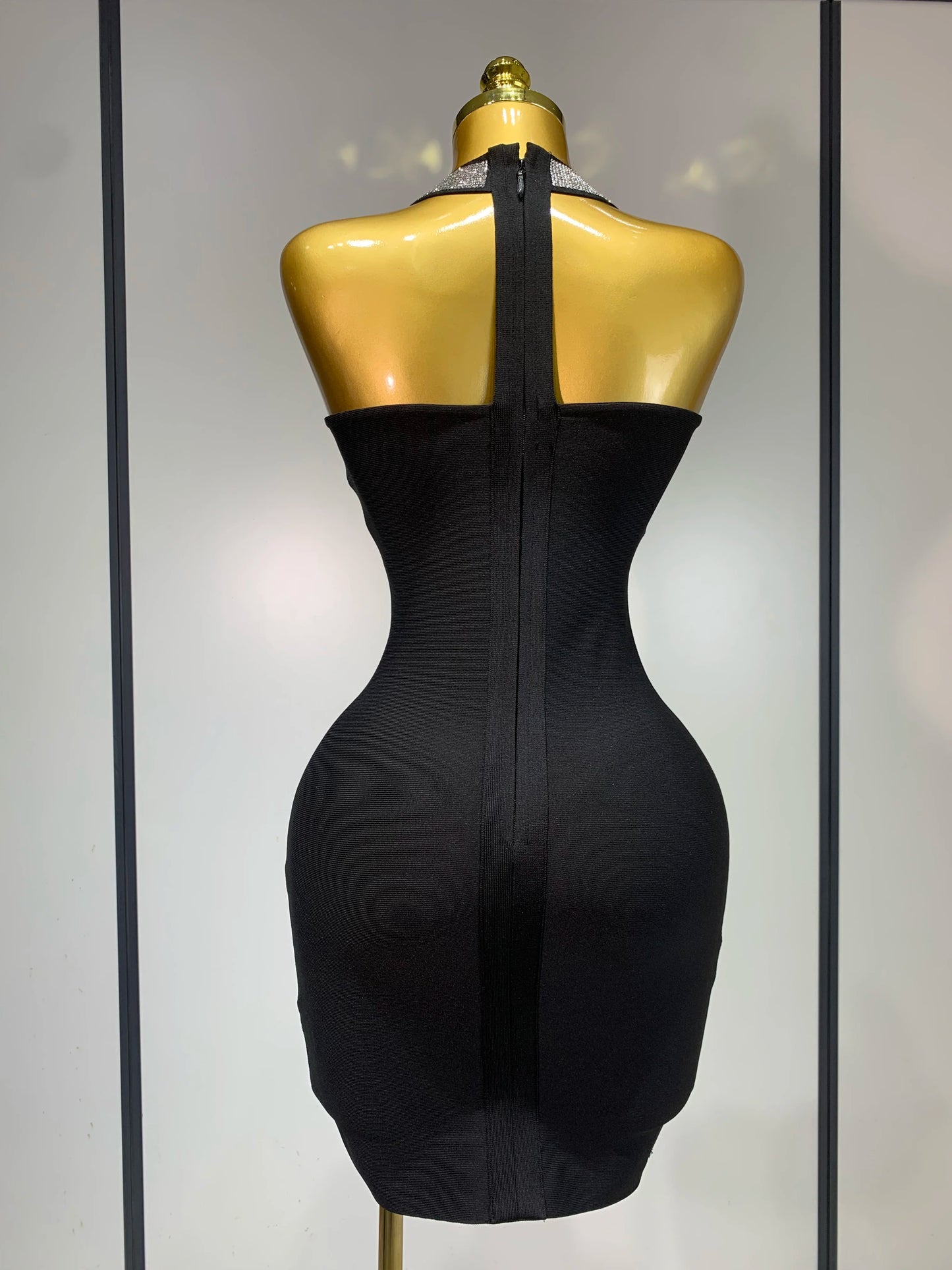 Classy Girl Diamond Bandage Dress
